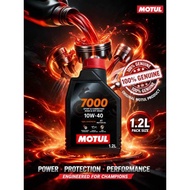 Motul 7000 10W40 4T 1.2L Fully Synthetic Engine Oil | Original Motul Malaysia