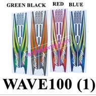 HONDA WAVE100 (1) BODY STICKER