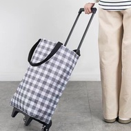 Grocery Shopping Small Trolley Shopping Cart Lightweight Grocery Shopping Cart Wheel Shopping Bag Tr