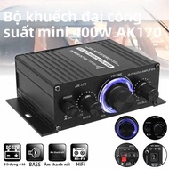 Amply Âm Thanh Xe Hơi Gia Đình 800W 12V AK380/G8/AK370/AK270/AK170 Bass Stereo Class D Cho Hệ Thống