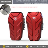 FOR Benelli BN302S BJ600GS TNT 600i 302R ทอร์นาโด TRK502ที่วางเท้ารถจักรยานยนต์ไม่ลื่นที่พักเท้าแผ่น