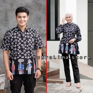 Paket Mewah Baju Batik Wanita Couple Baju Batik Wanita Kantor Jumbo