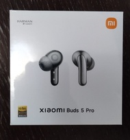[全新未開封香港行貨] 小米 Xiaomi Buds 5 Pro 無線藍牙耳機  (鈦坦灰色)                        # 小米   # 藍牙耳機  # Harman Audio