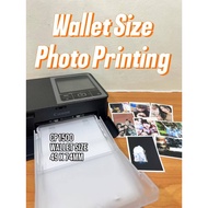 CANON SELPHY CP1500 Photo Printing（Wallet size）