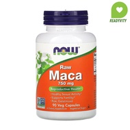 NOW Foods Maca Raw 750 mg 90 Veg Capsules