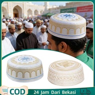 Hajj Songkok, Men's Hajj Hat, Adult Men's Hajj Hat, Adult Men's Prayer Hat, Worship Equipment for Me