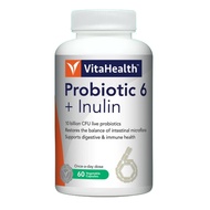VitaHealth Probiotic-6 + Inulin 60's