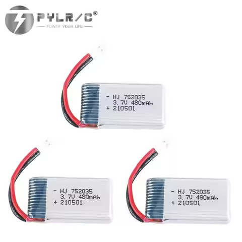 1/2/3/5/10pcs H31 Battery 3.7V 480mAh Rechargeable Battery and charger for H107 H31 KY101 E33C E33 R