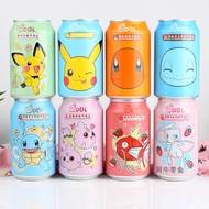 🔥 พร้อมส่งจากไทย 🔥 Pokemon โปเกมอน เครื่องดื่มน้ำผลไม้ผสมโซดา ขนาด 330 ml.