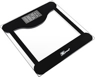 Zewa Digital Bathroom Scale | Elegant Design | Tempered Glass | Measures Up to 330 lbs / 150 Kg | Lo