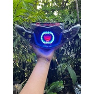 H4 headlights vega r new set biled lights H4 shround RGB pnp just connect the cable