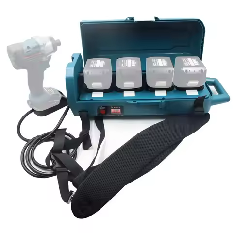UIN03 Portable Battery Backpack PDC01-MAK For Makita For Dewalt For Bosch For Black Decker 14.4-20V 