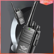 [szxmkj2] 2x Kids 2 Way Radio Children's Walkie Talkie with Metal Clip Handheld Radio for Family