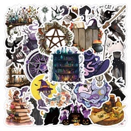 10/50Pcs Cool Gothic Magic Witch Crystal Stickers for Stationery Laptop Guitar Waterproof Sticker Toys Gift