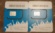 Singapore/Malaysia 新加坡/馬來西亞 上網卡 5日 4G 2.5GB +128kbps 無限數據卡 SIM Card