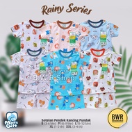 Moms Gift Rainy SHORT Children's Suit ( 0-4 years) Children's Playsuit - BWR