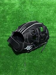 棒球世界全新Hi-Gold少年用牛皮棒球手套特價內野手工字球檔11.25吋背帶可調款式