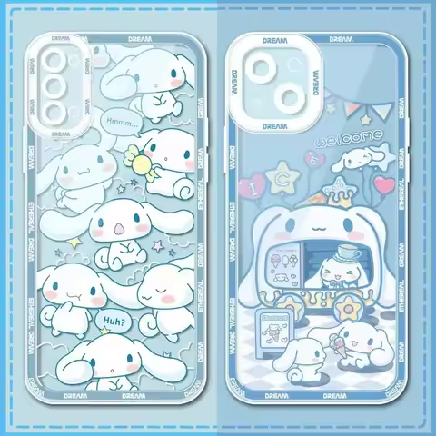 Kawaii Cinnamorol Star Line Case for Xiaomi Redmi 15 15C 14C 14R 13 13C 13X 12 12C 10 10A 10C A5 A4 