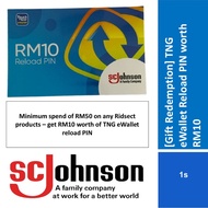[Gift Redemption] TNG eWallet Reload PIN worth RM10