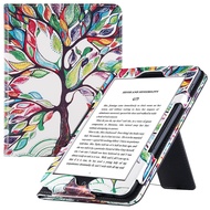 BOZHUORUI Stand Case for All-New 7.8" Nook Glowlight 4 Plus (2023 Released Only) - Premium PU Leathe
