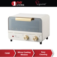 La Gourmet Healthy Electric Oven 12L Vanilla Cream EO12RD