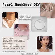 Pearl choker / pearl necklace / pearl necklace pearl / Rhinestone for Women Imported Women's Accesso