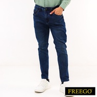 Freego Mens Denim Long Pants Skinny Fit Stretch GBB40-0017