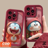 Case OPPO Reno11 F Reno 11 5G Reno 11 Pro 5G Reno 10 5G Reno 8T 5G Reno 8T 4G Reno 8Z 5G Reno 7Z 5G Reno7 Reno8 Reno4 Reno5 Cute cartoon blue cat shockproof TPU phone case