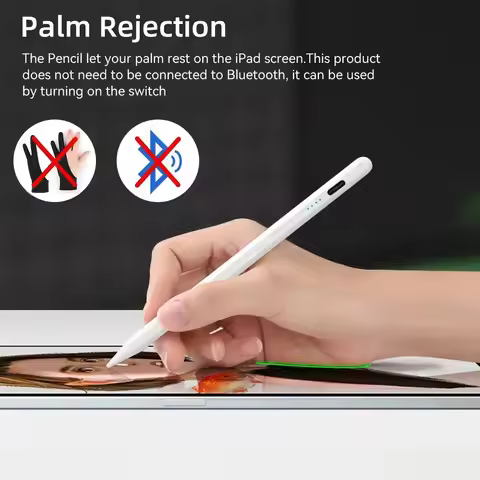 Rechargeable Stylus Pen Battery Indicator Palm Rejection Tablet Touch Pen Mobile Phone Tilt Sensitiv