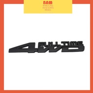 4WD Fulltime Black Iron Emblem