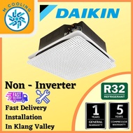 [INSTALLATION] Daikin Premium Cassette Non Inverter R32 FCFV Series (2.0HP - 3.0HP) [4-5 Days delivery]