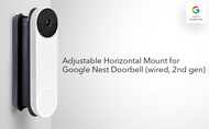 Google Nest Doorbell (wired 2nd gen) Horizontal Adjustable Mount Wasserstein