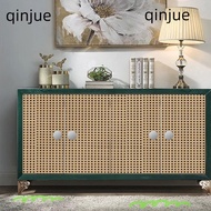 QINJUE Wallpaper,  Rattan PVC Wall Sticker, Self-adhesive Removable Waterproof Furniture Renovation 