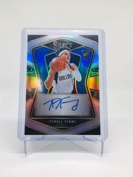 NBA Card❗️Tyrell Terry RC Auto /249 Panini Select 2020