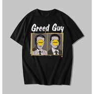 Green Band T-Shirt Greed Guy SpoofDAY | Green Band T-Shirt Greed Guy SpoofDAY