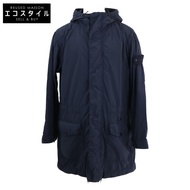 Stone Island [成色極佳/國內授權經銷商] K1S157100014 S00F6 GHOST PIECE NYLON SMERIGLIATO 抽繩連帽衫 中型 L [二手]