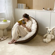 Tatami Cushion Backrest Integrated Floor Stool Thickened Futon Lazy Sofa and Carpet Cushion Bedroom Floor Cushion Chair