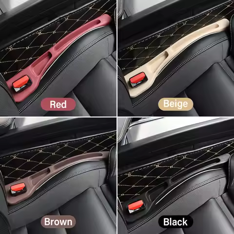2PCS Car Seat Leak Proof Strips Gap Side Seam Filler Storage For Hongqi HS5 H5 H6 H9 E-QH5 HS7 HS9 E