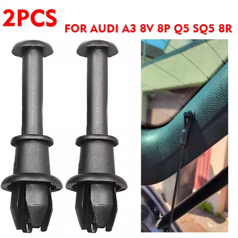 ​2PCS Boot Trunk Parcel Shelf Tray Strap String Clips For Seat Altea Arona Ibiza 6L 6J 6F For Audi A