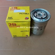 Diesel oil filter, JS Asakashi Japanese fuel filter FC158J for Mitsubishi Triton 2.5L diesel engine 
