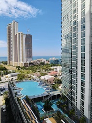 Rumah 26 m² dengan 1 bilik tidur dan 1 bilik mandi peribadi di Pantai Jomtien (29F Ocean View Gem - 