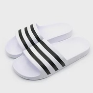 Adidas ADILETTE AQUA 男/女 拖鞋UK4白色