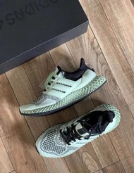 🔥100%new SNS x Adidas Ultra 4D 低幫跑鞋 綠黑色 男女同款🔥