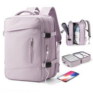 Expandable Travel Backpack for Women 45L Waterproof Hiking Carry on Backpack Unisex