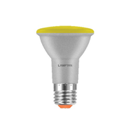 [Clearance Sale] LAMPTAN หลอดไฟสี LED Par20 Colour 6w IP65 กันน้ำ