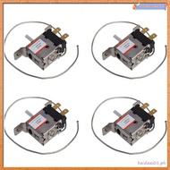 [Q H B W] 4X WPF22A 2Pin Refrigerator Refrigeration Thermostat W 30cm Metal Cord