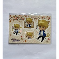 Official genuine mixed random anime sticker set transparent bookmard card kuroko no basket uta no pr