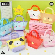 BT21 Mini Face Mini Pouch Cosmetic Airpod Bag