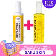 SCT Unlimited Sunflower Deo Spray 60ml 120ml Refreshing Whitening Anti Odor Underarm Smooth Deo Mist