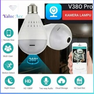 Available Wifi Camera Bulb V380 - Bulb CCTV - IP Cam 3D Panoramic